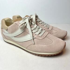 Vince Women's Oasis Runner Lace Up Sneakers Light Pink Size 8